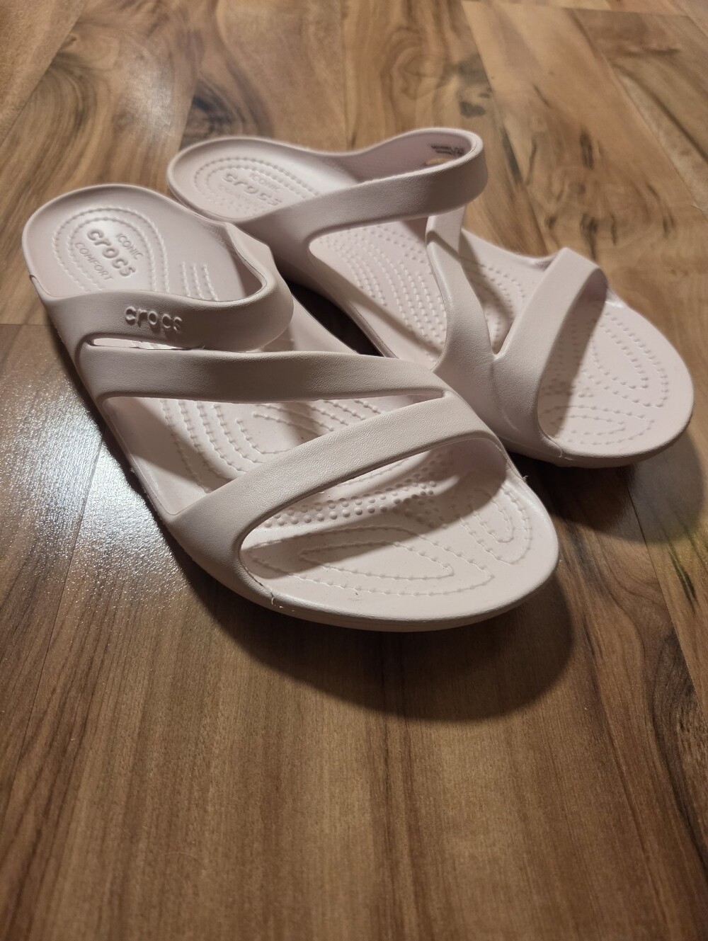 Crocs Women’s Kadee II Strappy Sandals Pink W8